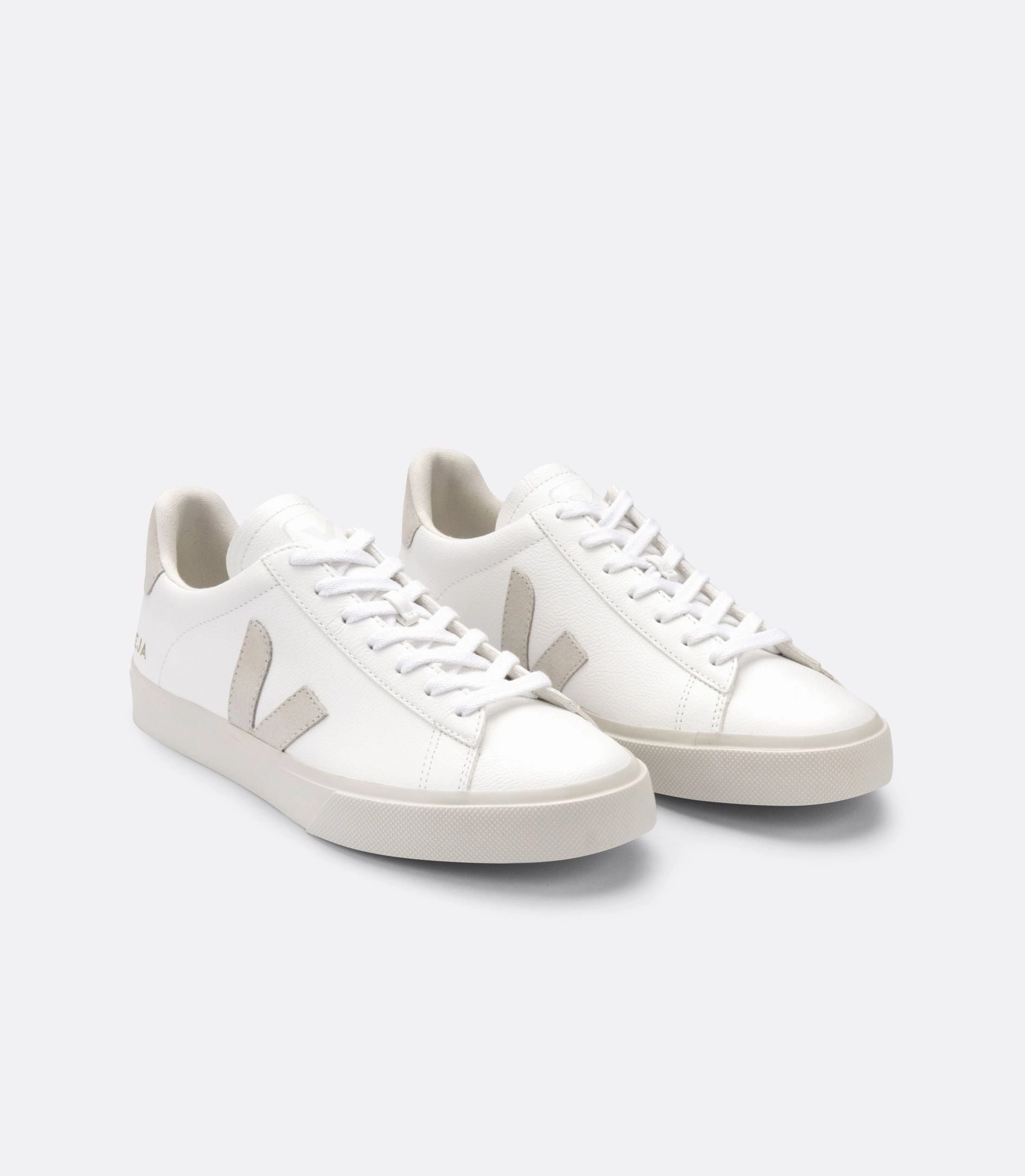 FlexibleSole White Suede Leather Sneakers (unisex)