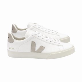 White Suede Leather Sneakers (unisex) Pressure Distribution System Back Tab