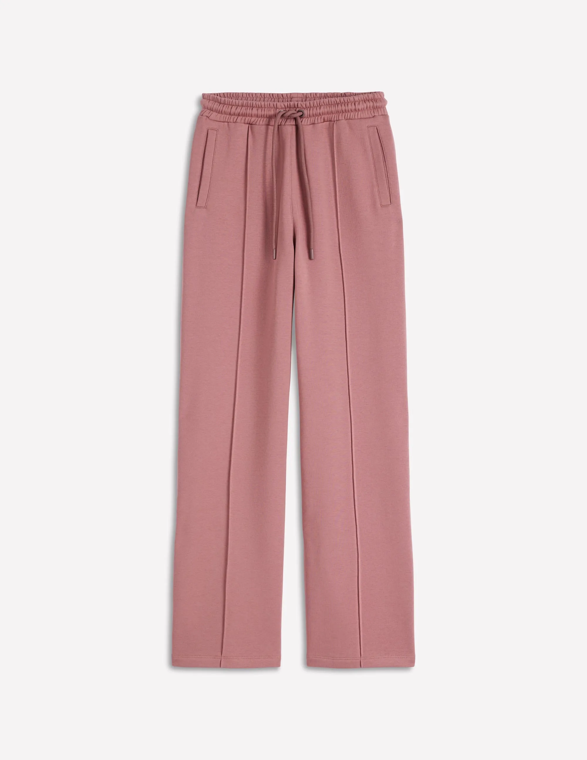 Wide Leg Joggers-Blushing Rose Multi Use Low-rise style