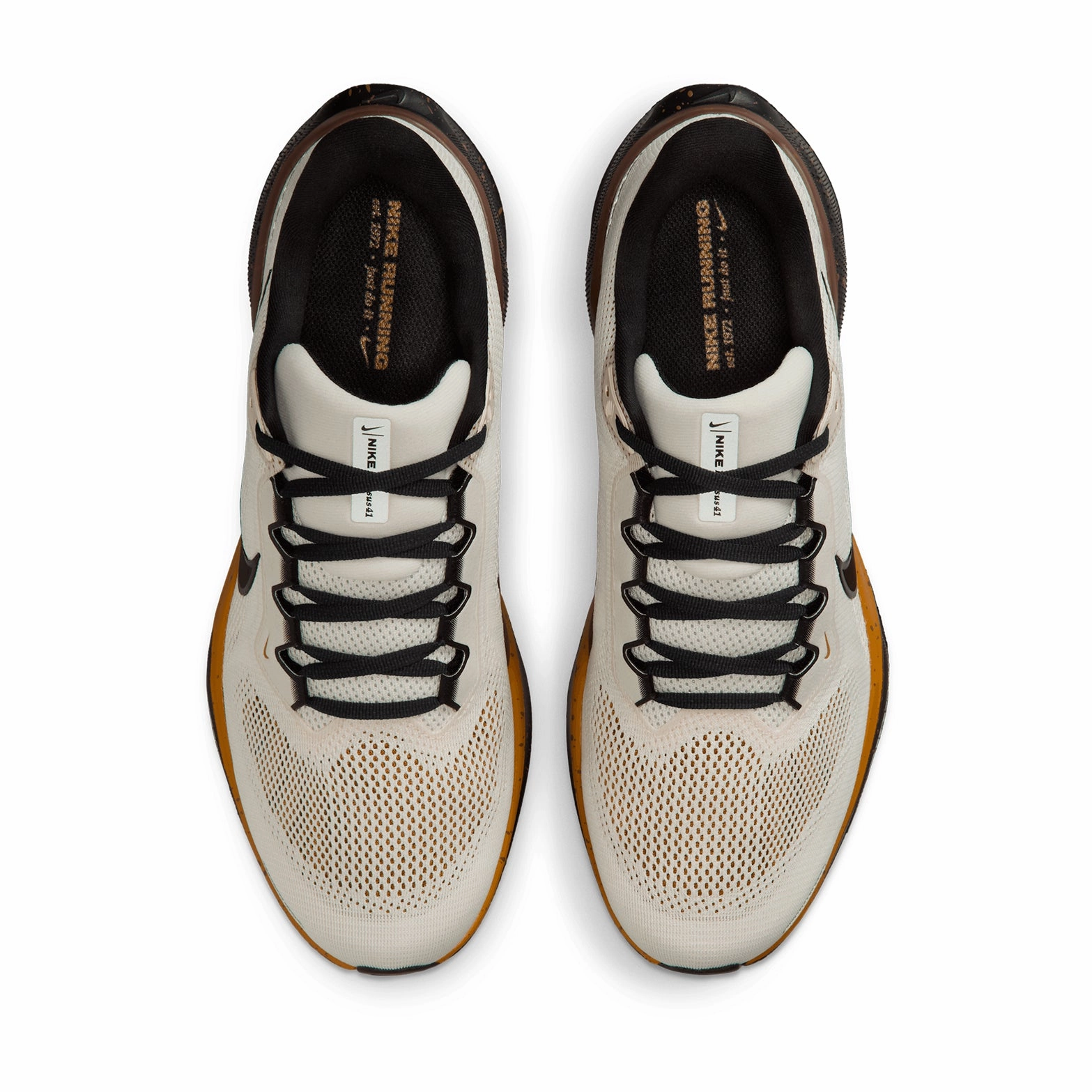luxury - brand shoes Men's Pegasus 41 Running Shoes Soft Pearl / Desert Ochre / Fauna Brown / Velvet Brown