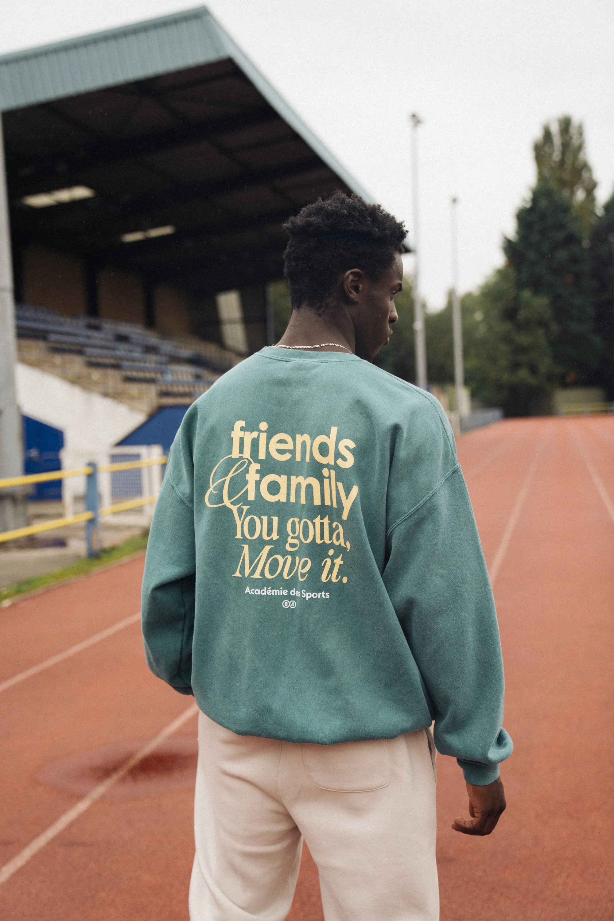 Vice 84 'Friends & Family' Vintage Washed Sweater - Green Static Reducing Finish Modern Look
