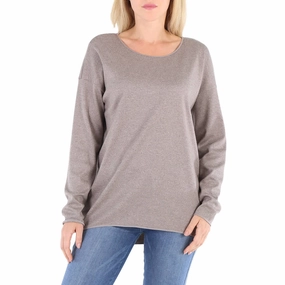 Comfortable Wear Everyday Style Wolford Ladies Dove Fine Wool-jersey Loose Fit Pullover