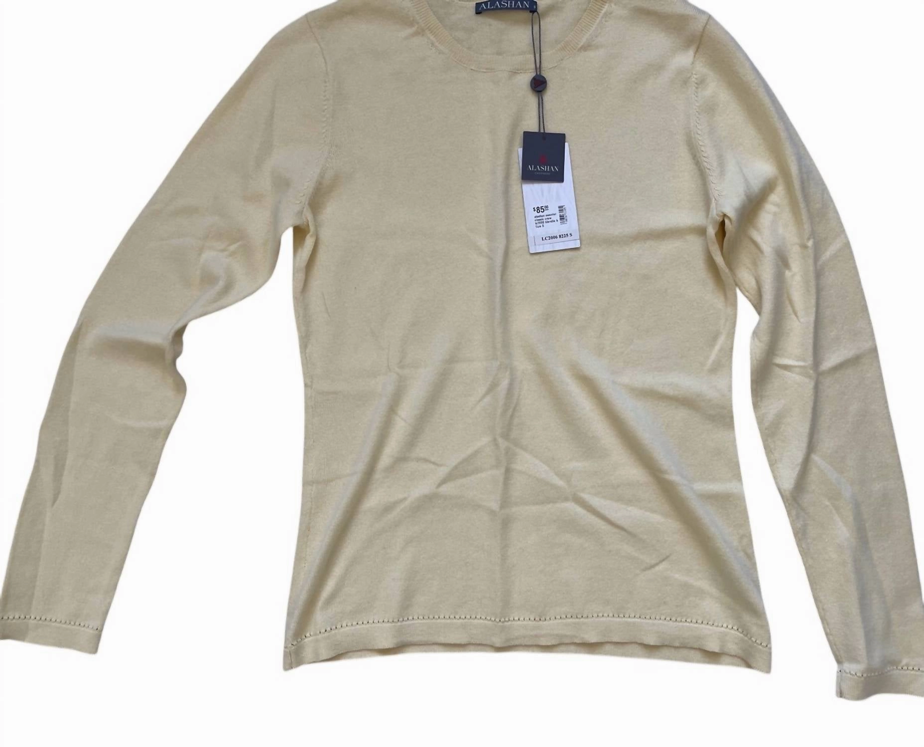Warm Layer Women's Classic Crew Sweater In Blondie