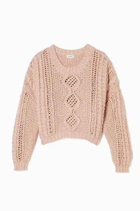 Women's Lorena Jumper In Coral Flexible Collar Opening