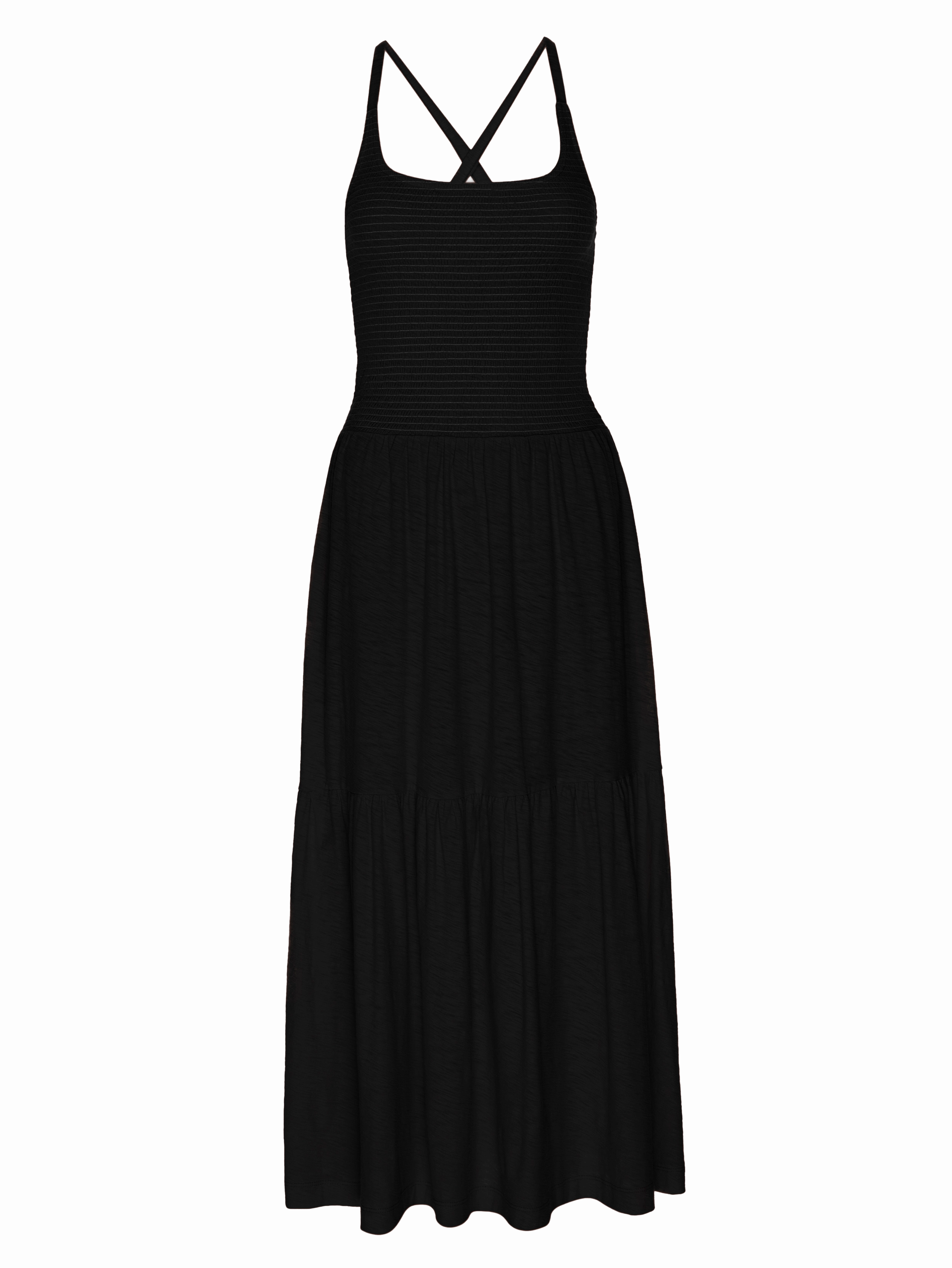 Penelope Smocked Midi Sharp Look