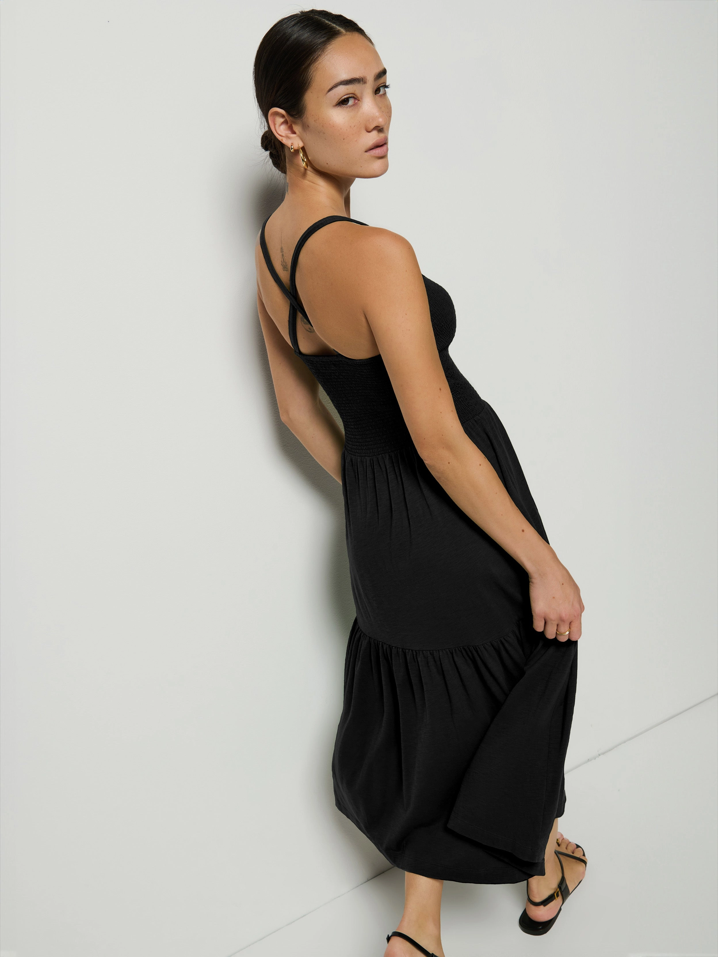 Bold Design Penelope Smocked Midi