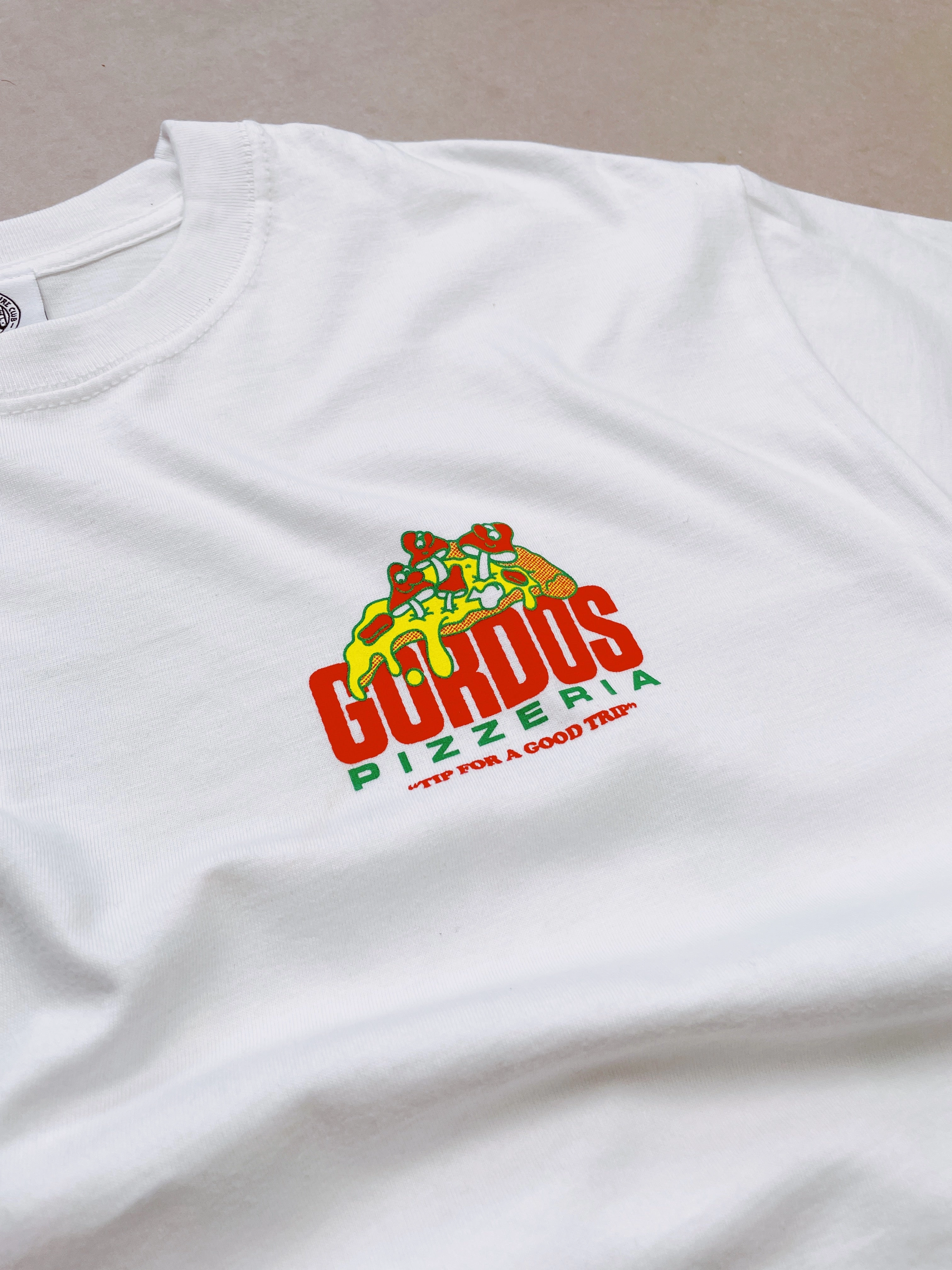 World Famous Gordos 'Good Trip' Tee - White Fashion Outfit