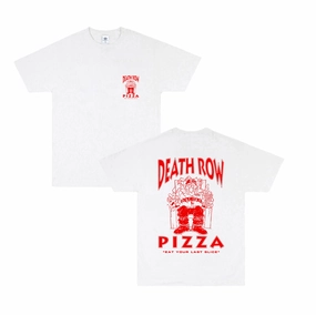 Tight fit sexiness World Famous Gordos 'Last Slice' Tee - White