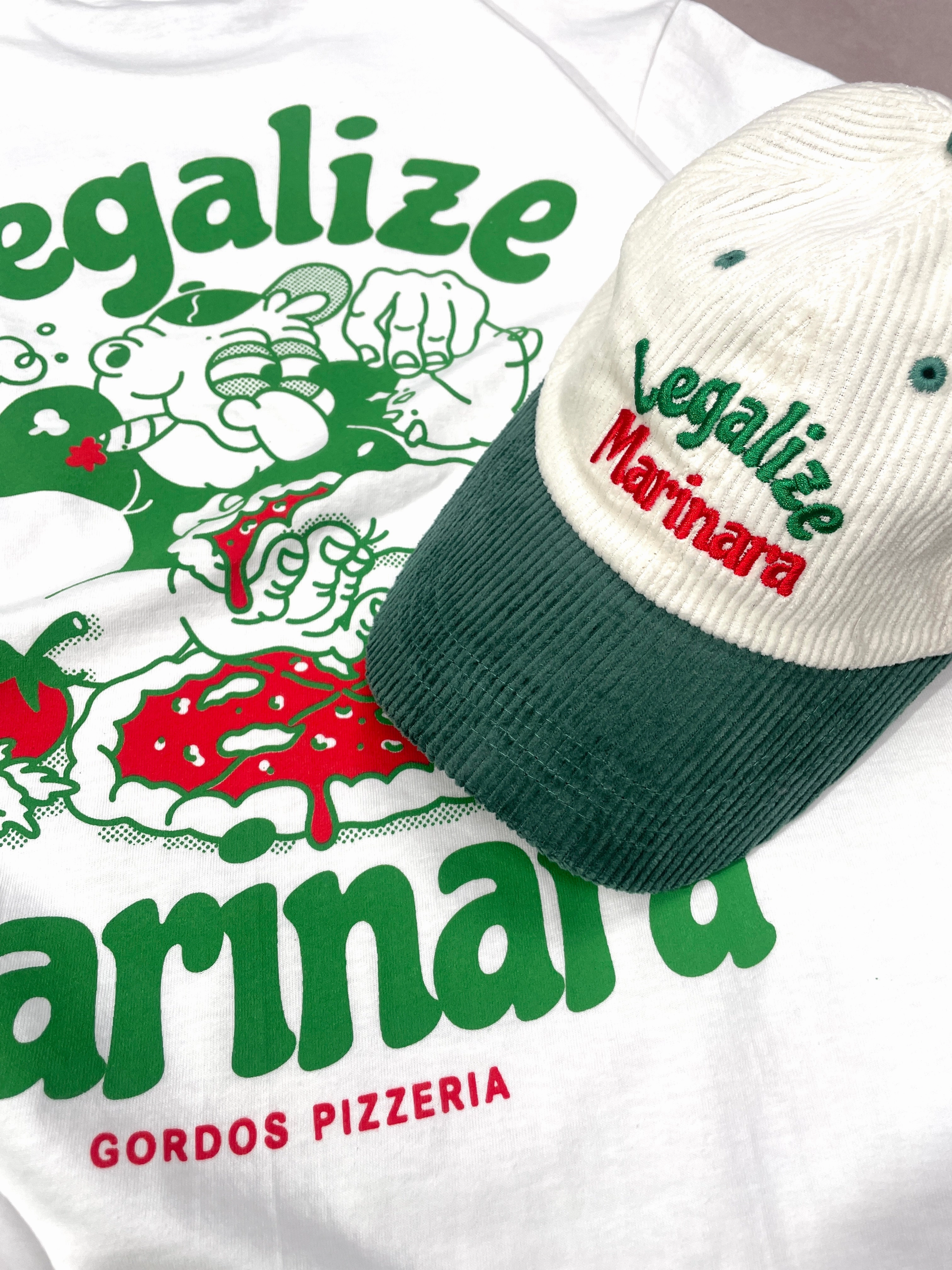 World Famous Gordos 'Legalize Marinara' Tee & Cap Bundle Indoor clothing Anti Static Treatment
