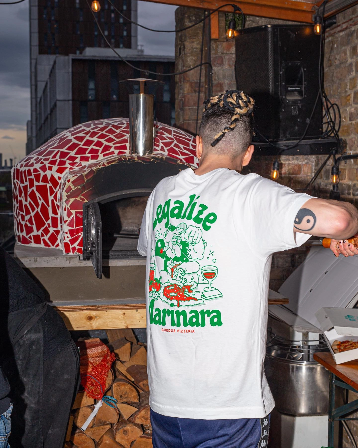 Low Environmental Impact World Famous Gordos 'Legalize Marinara' Tee & Cap Bundle