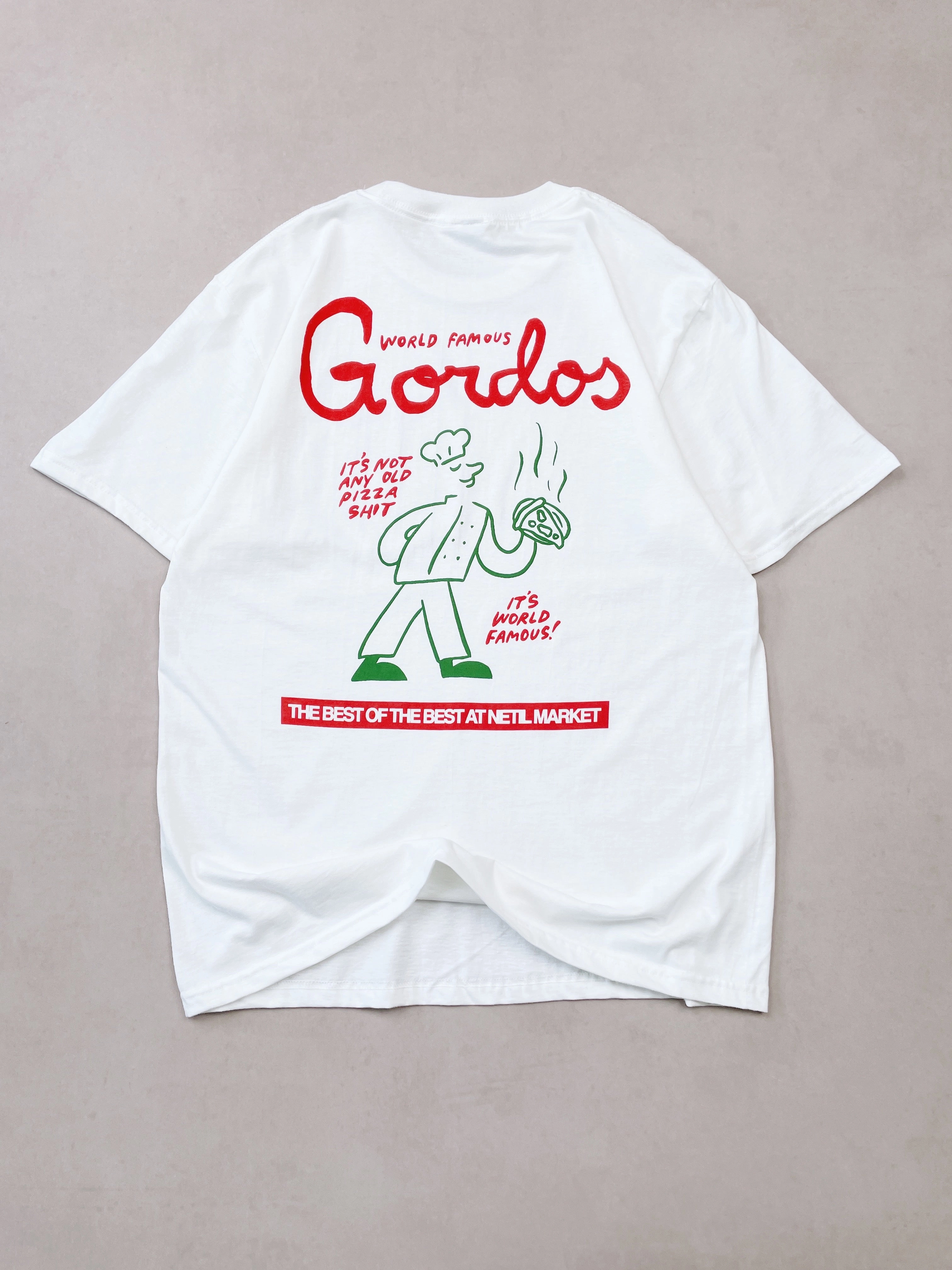 World Famous Gordos x Hephee 'World Famous' Tee - White Chill Vibes