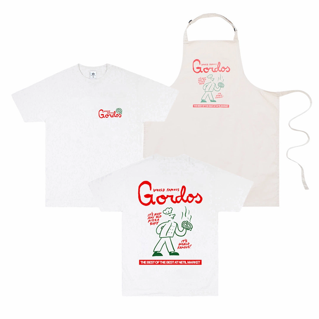 World Famous Gordos x Hephee 'World Famous' Tee & Apron Bundle Fashion Layer semi-formal style
