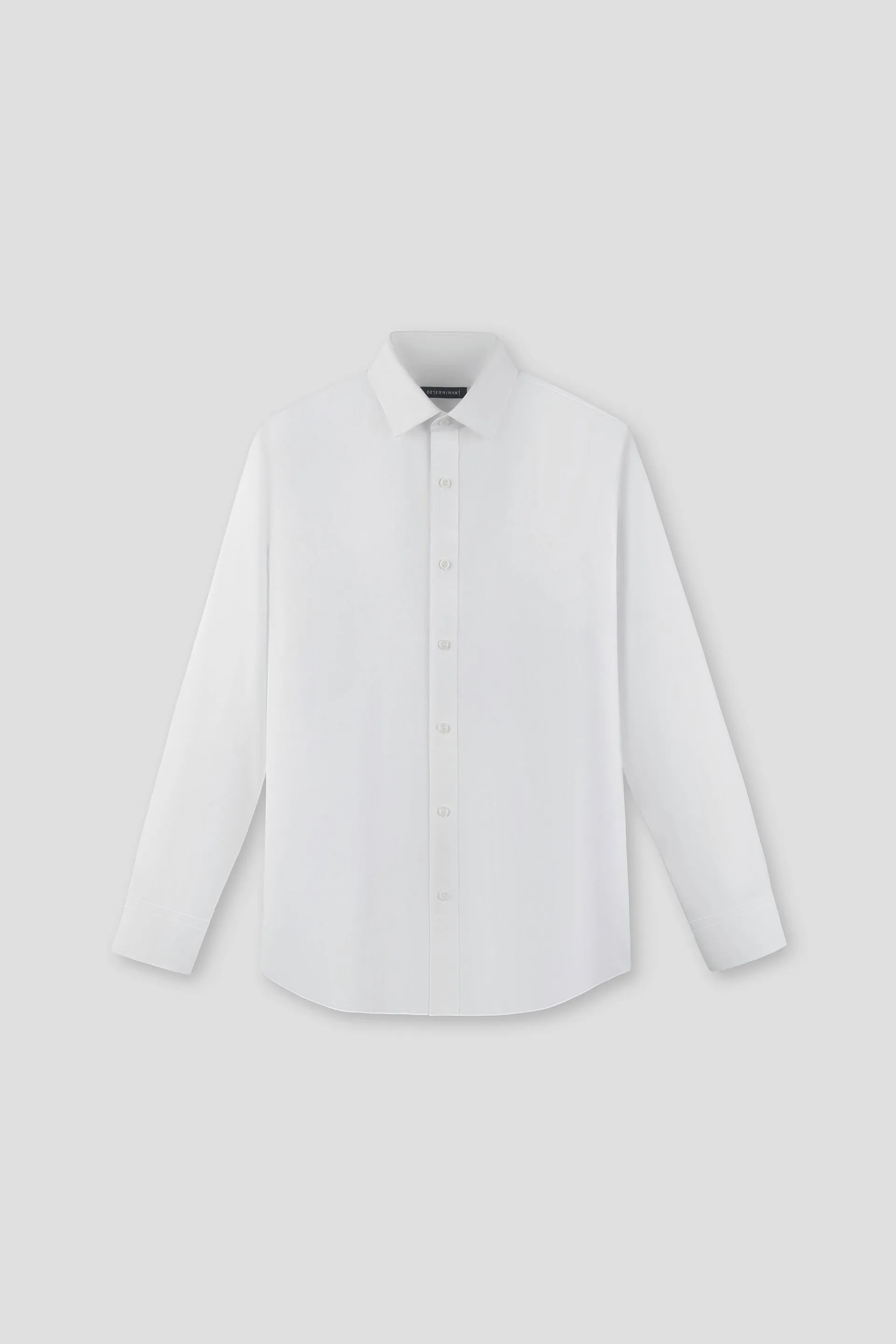 Mix-And-Match Wrinkle-Free Classic Herringbone Dress Shirt | White WH001Z