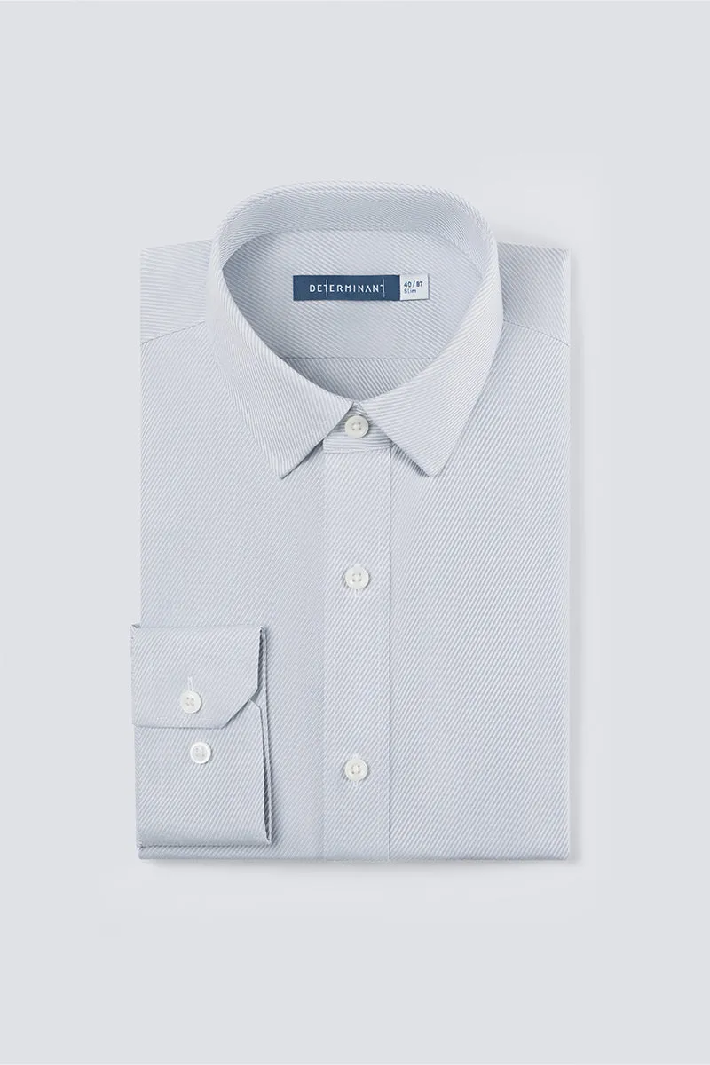 Wrinkle-Free Classic Twill Dress Shirt | Pale Grey 20987N Outdoor Gear Luxurious Feel