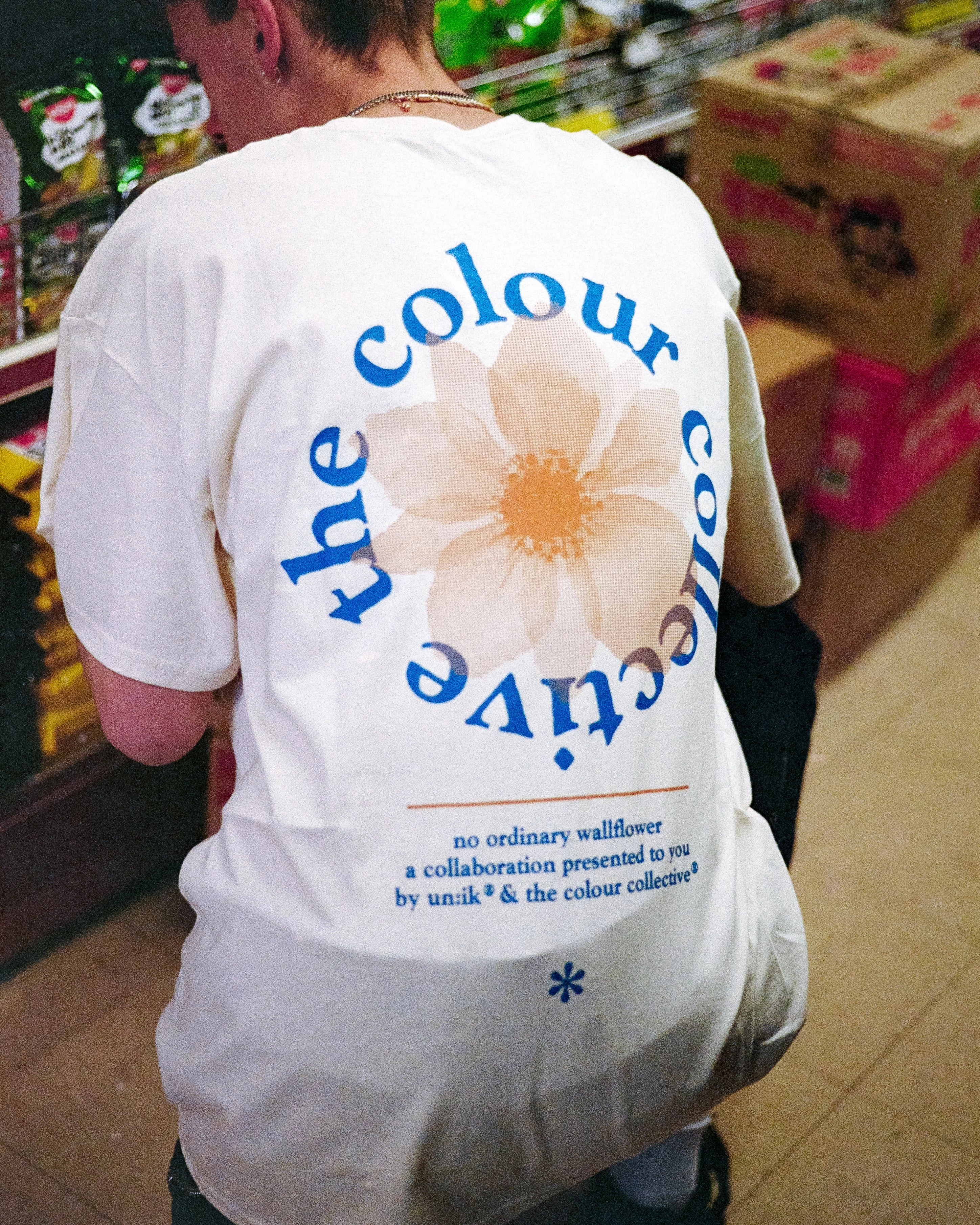 Comfortable Touch Colour Collective 'Classic Wallflower' Tee - Natural
