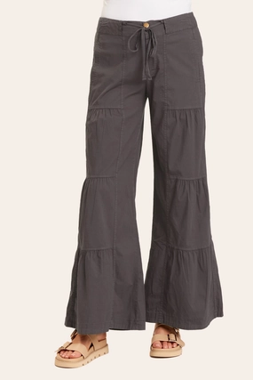 Terraced Wide Leg Pant SoftLining