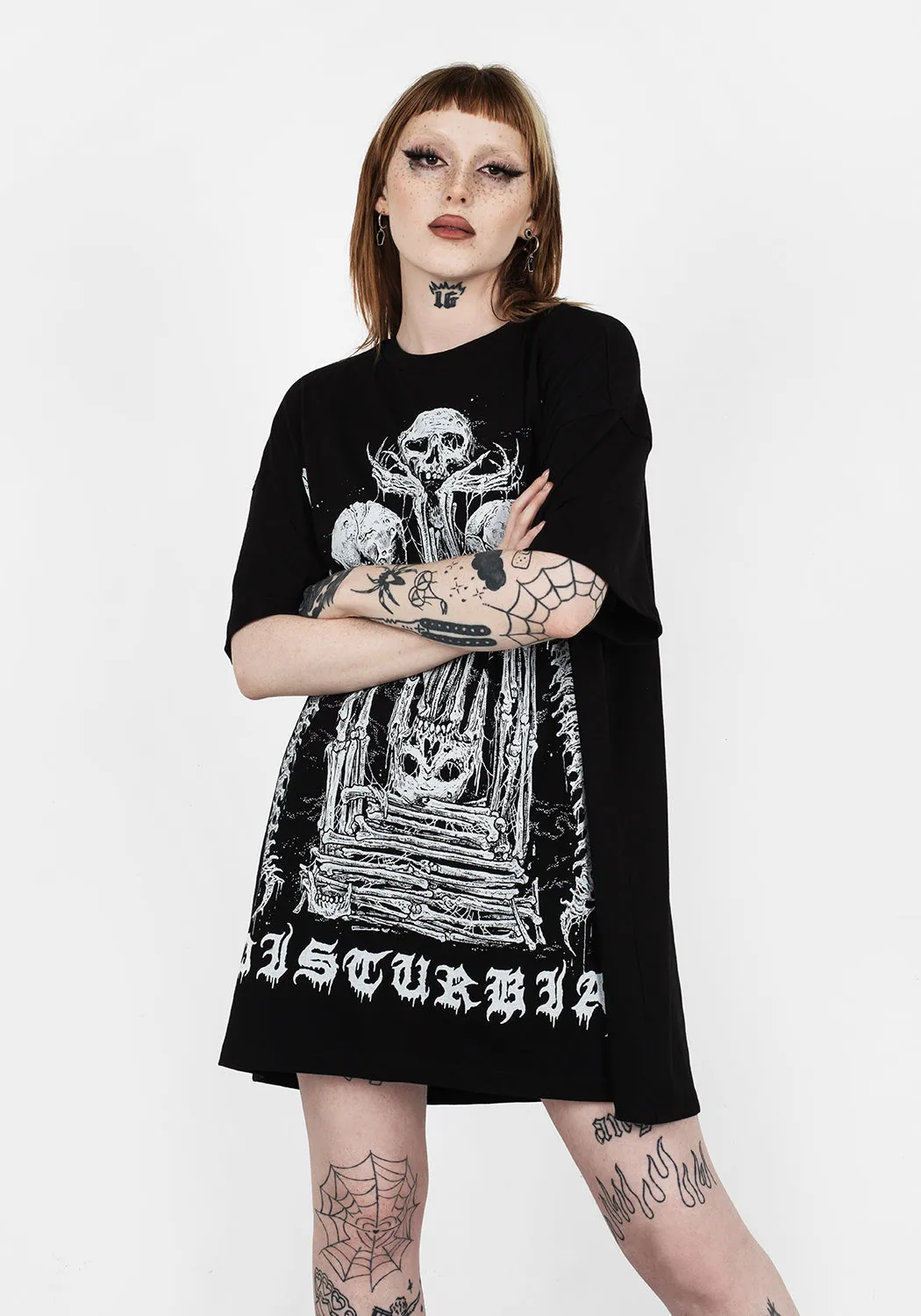 XENOMORT SHORT SLEEVE T SHIRT DRESS Understated Elegance Perfect Layers