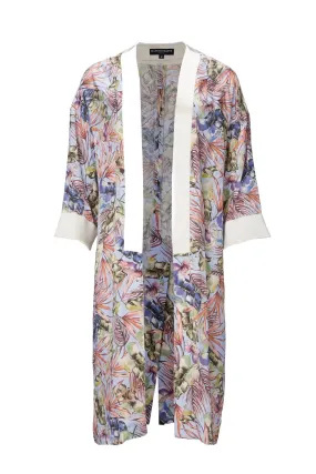 Yael Kimono In Sky Blue Eco Conscious Packaging
