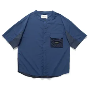 (ST463) Cool Touch Tech Mesh Contrast Shirt Stretchable Fabric Durable Texture