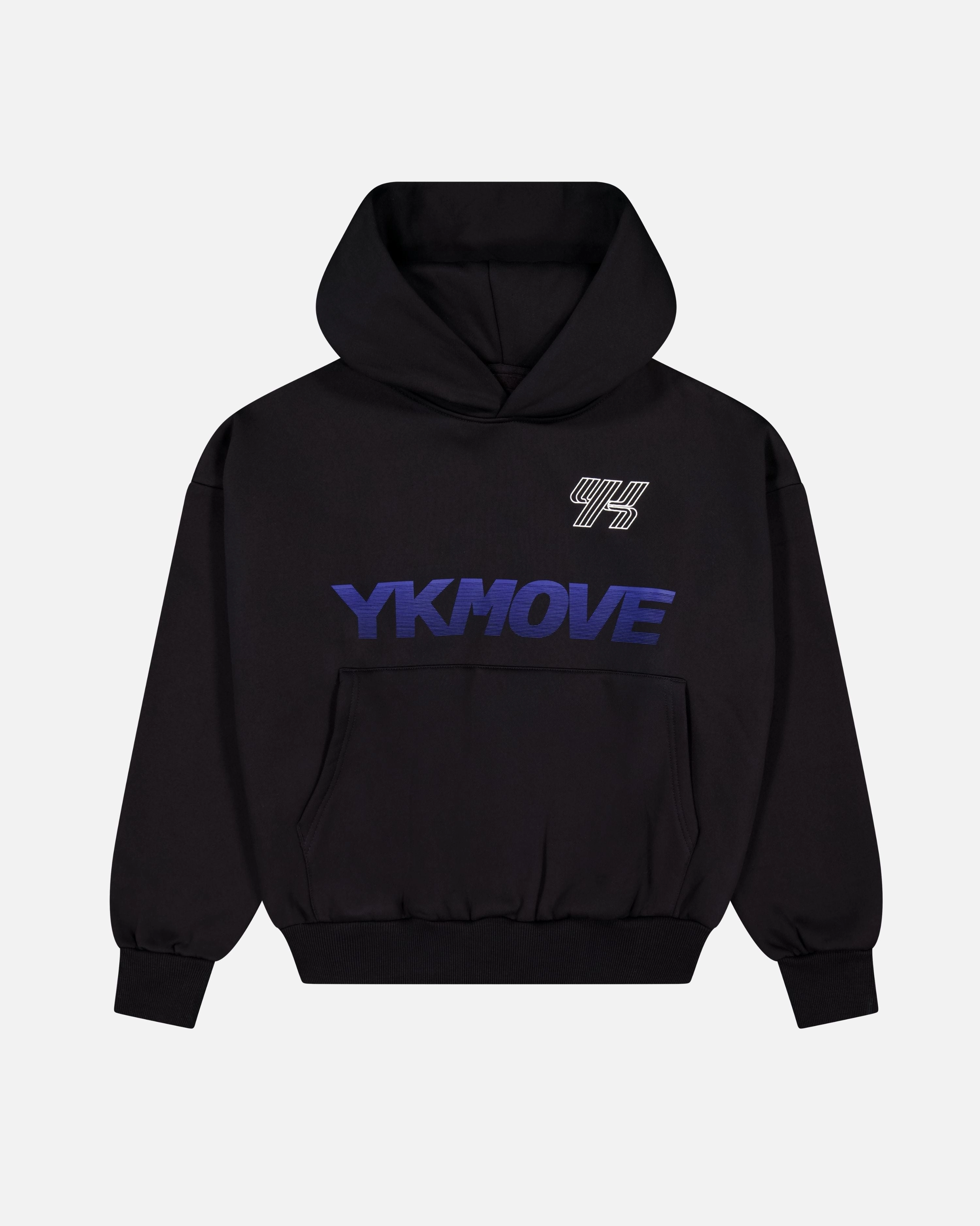 European style YK Move Activate Hoodie | Black