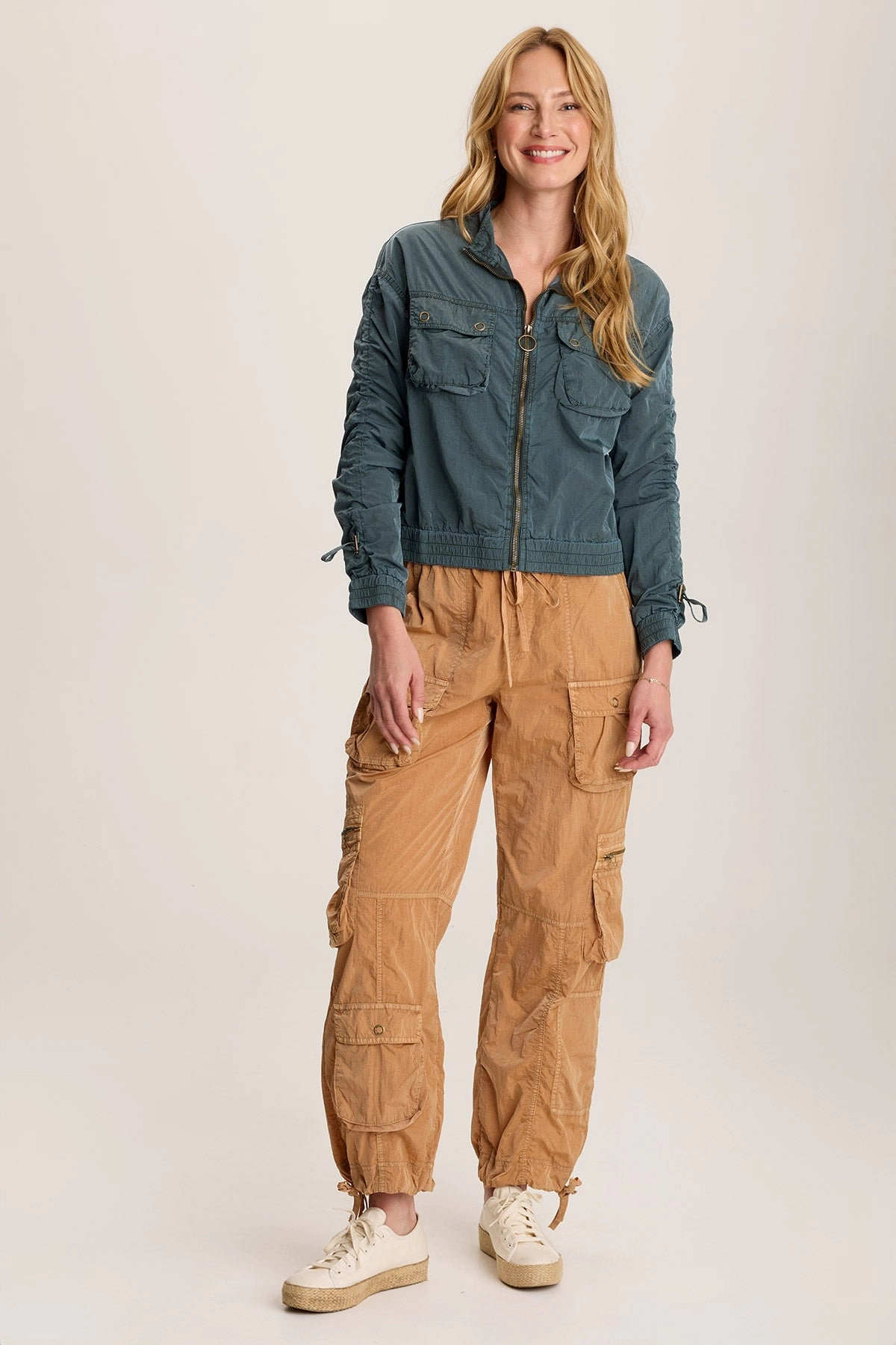 Yukio Cargo Athletic Pant Polished Look