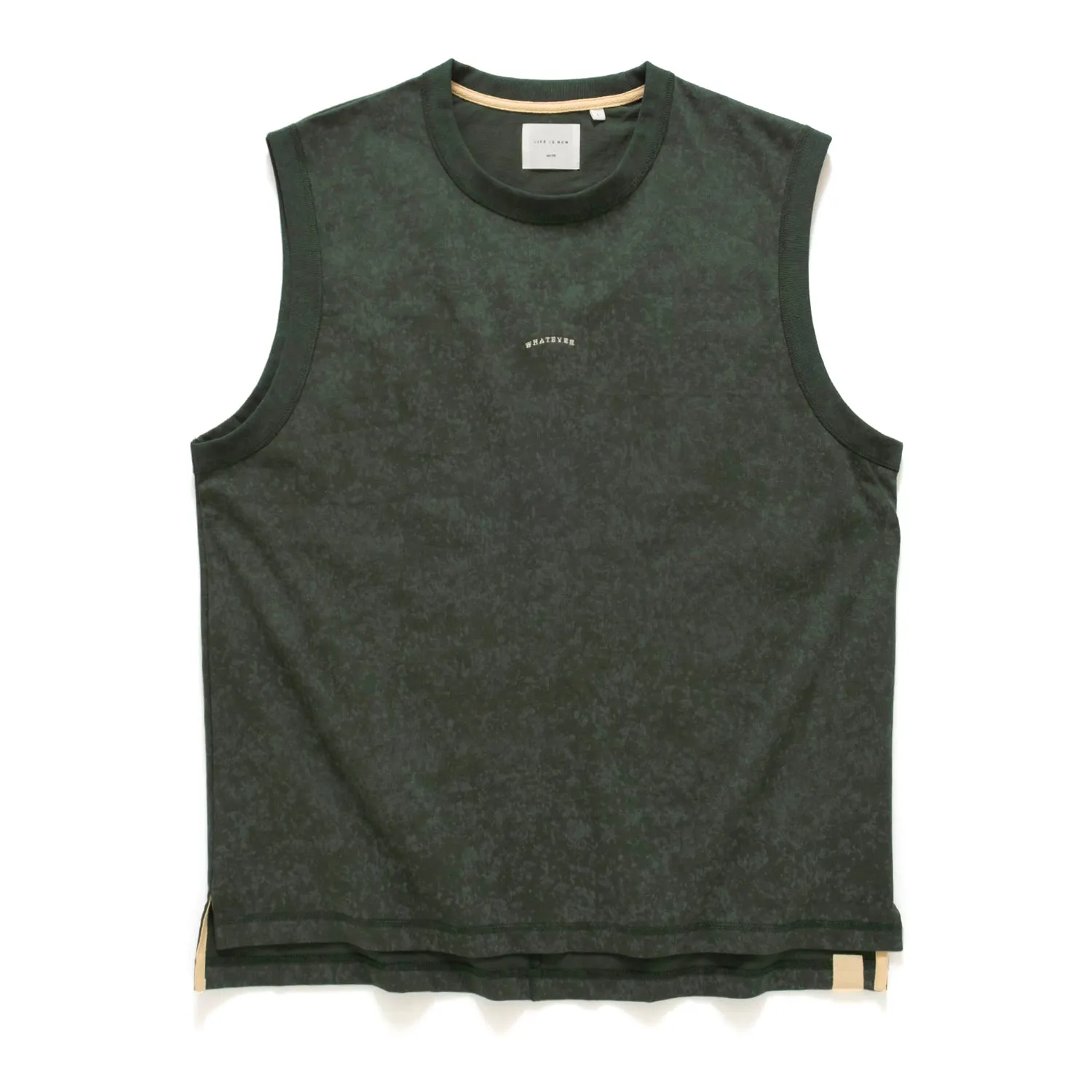 (YV1401) Acid Wash Embroidery Vest (Online Exclusive) suitable for home