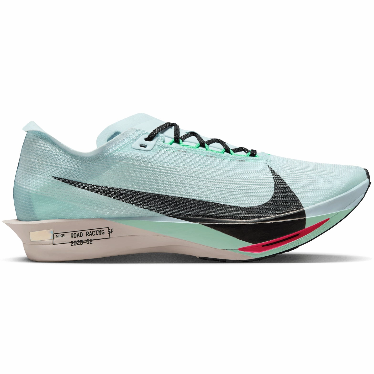 health - improvement running shoe objective competitive runners ZoomX Streakfly 2 Running Shoes Glacier Blue / Mint Foam / Black