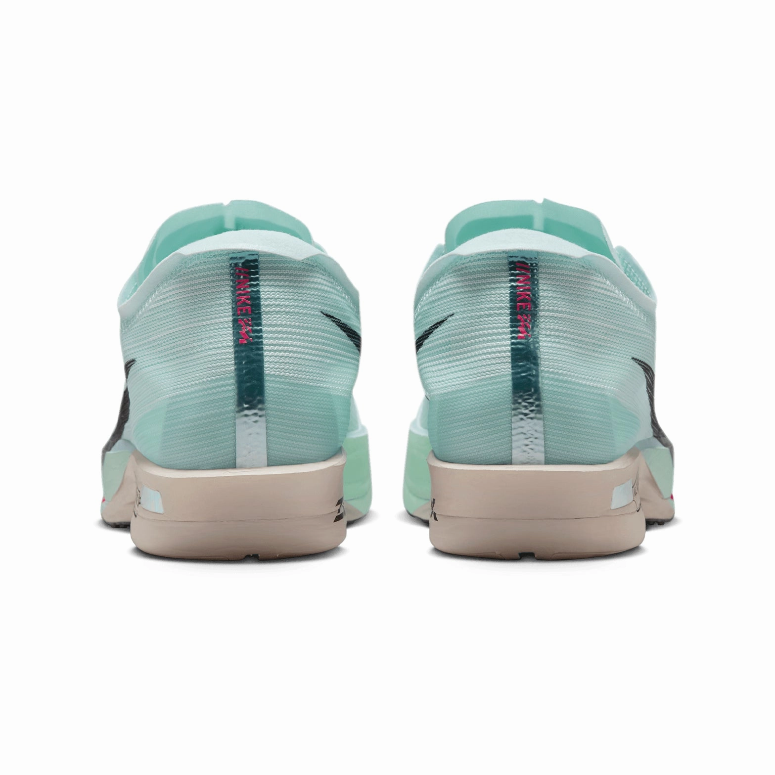 ZoomX Streakfly 2 Running Shoes Glacier Blue / Mint Foam / Black Rolling Gait Tech running in a chairlift area shoes
