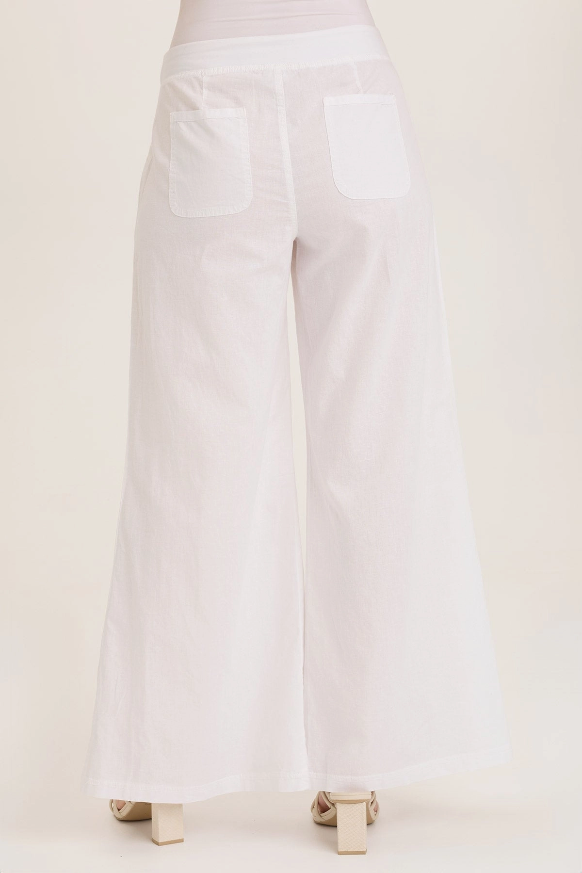 Zorba Cotton/Linen Ultra Wide Leg Pant Day-to-Day Wear